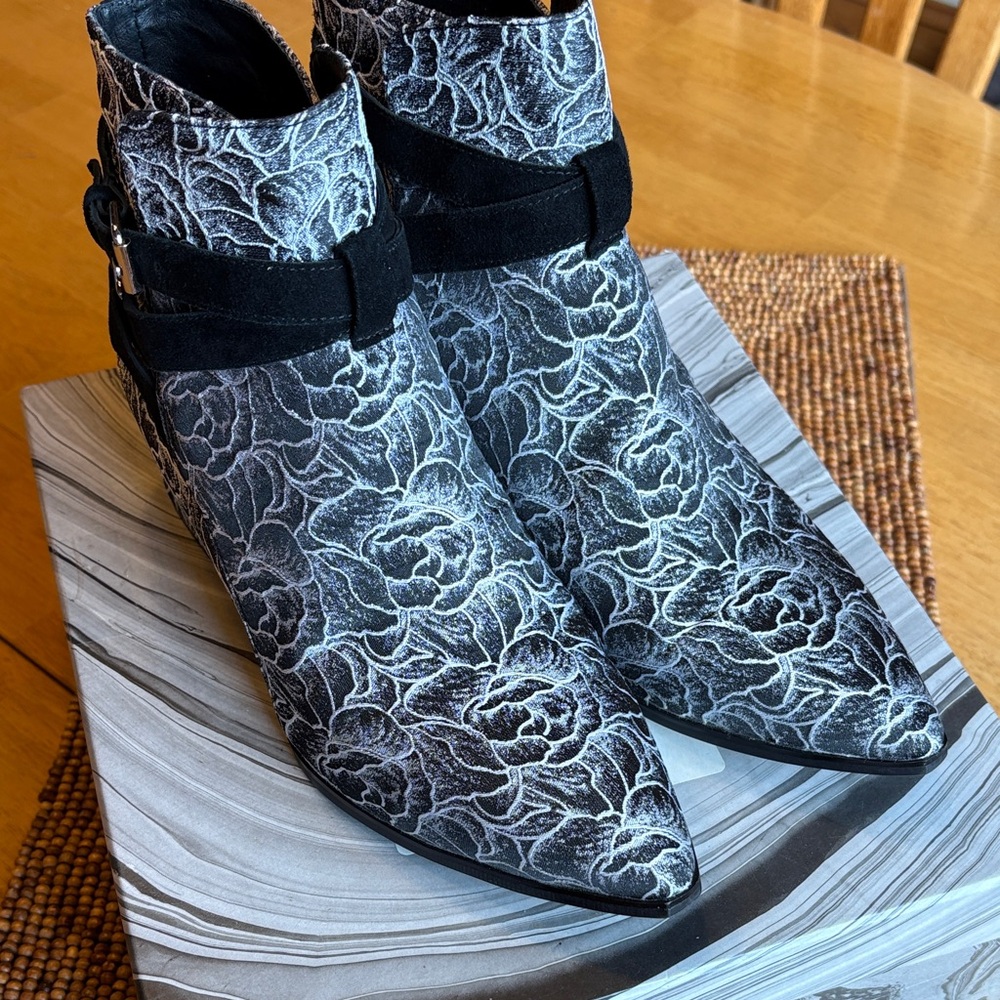 Jeffrey Campbell Floral Booties
